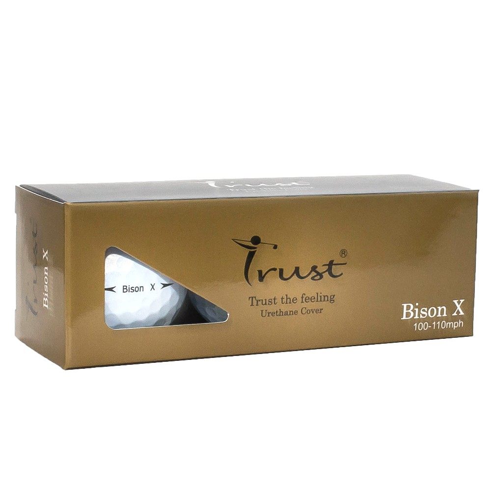 Bison X - trust golf ball
