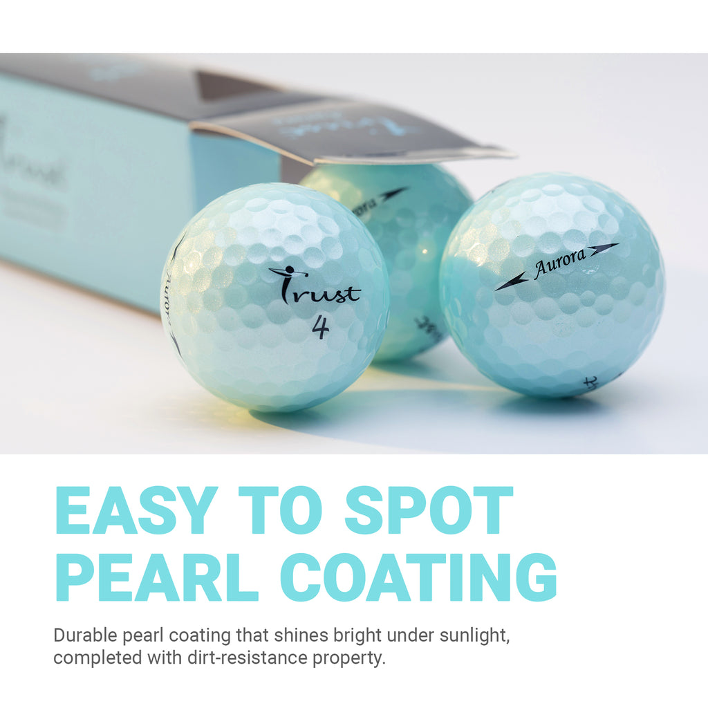 Trust Aurora - Crystal Urethane Covered with Dynamic Core Golf Ball