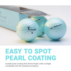 Trust Aurora - Crystal Urethane Covered with Dynamic Core Golf Ball