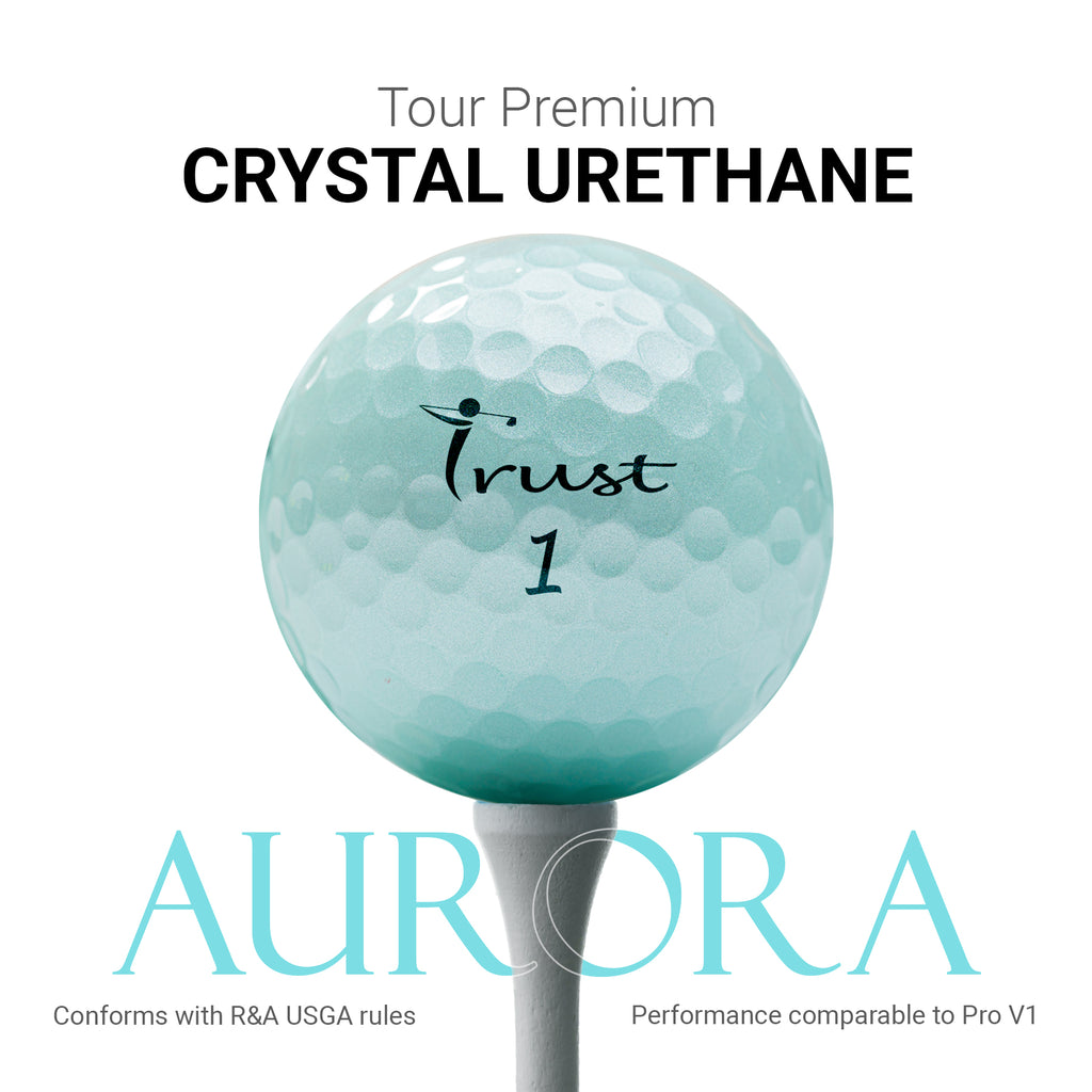 Trust Aurora - Crystal Urethane Covered with Dynamic Core Golf Ball