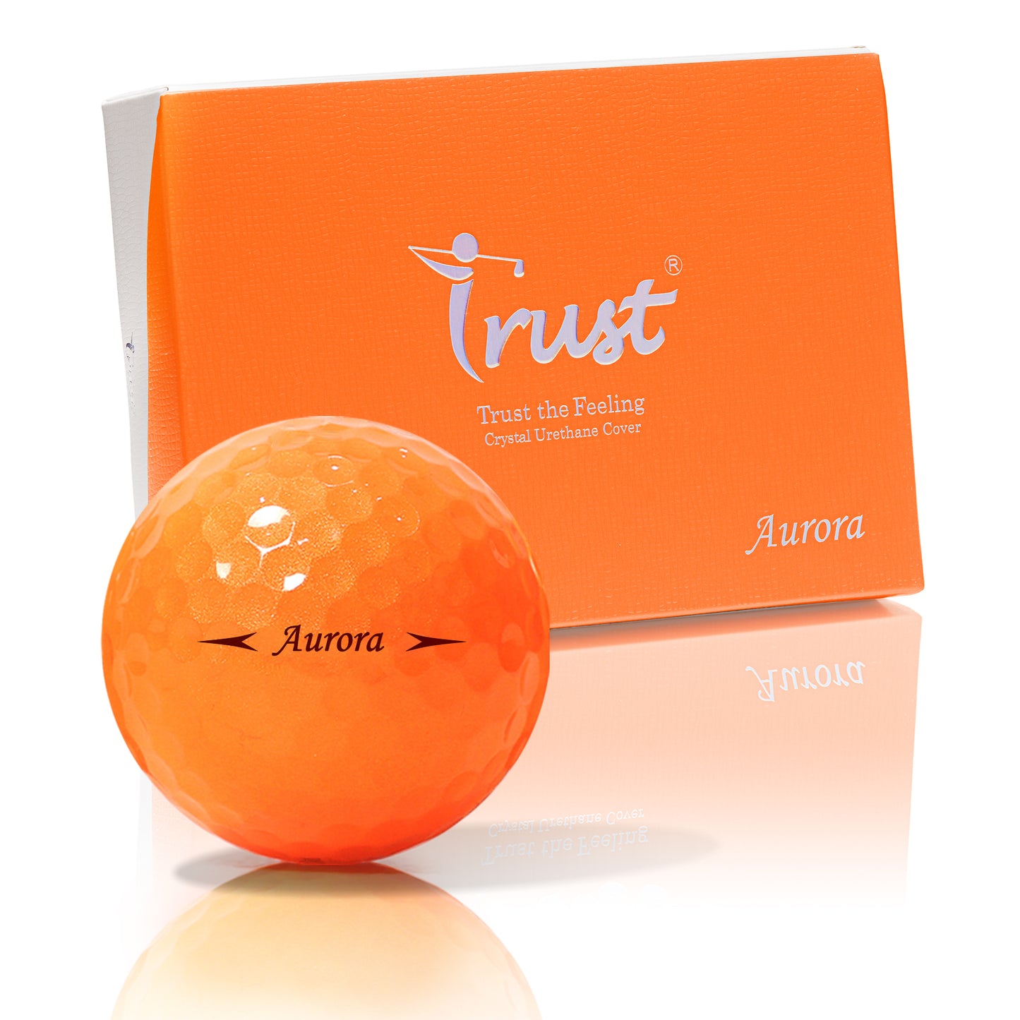 K9 Model- Aurora Orange- Crystal Urethane Cover with Dynamic Core