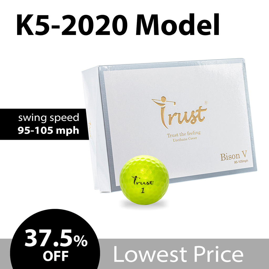 K5 Model-  Bison V - Swing Speed 95-105 mph - White / Yellow