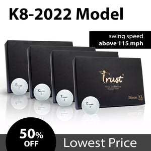 K8 Model - Bison XL - Swing Speed 110 mph or faster - White / Yellow - Trust Golf USA