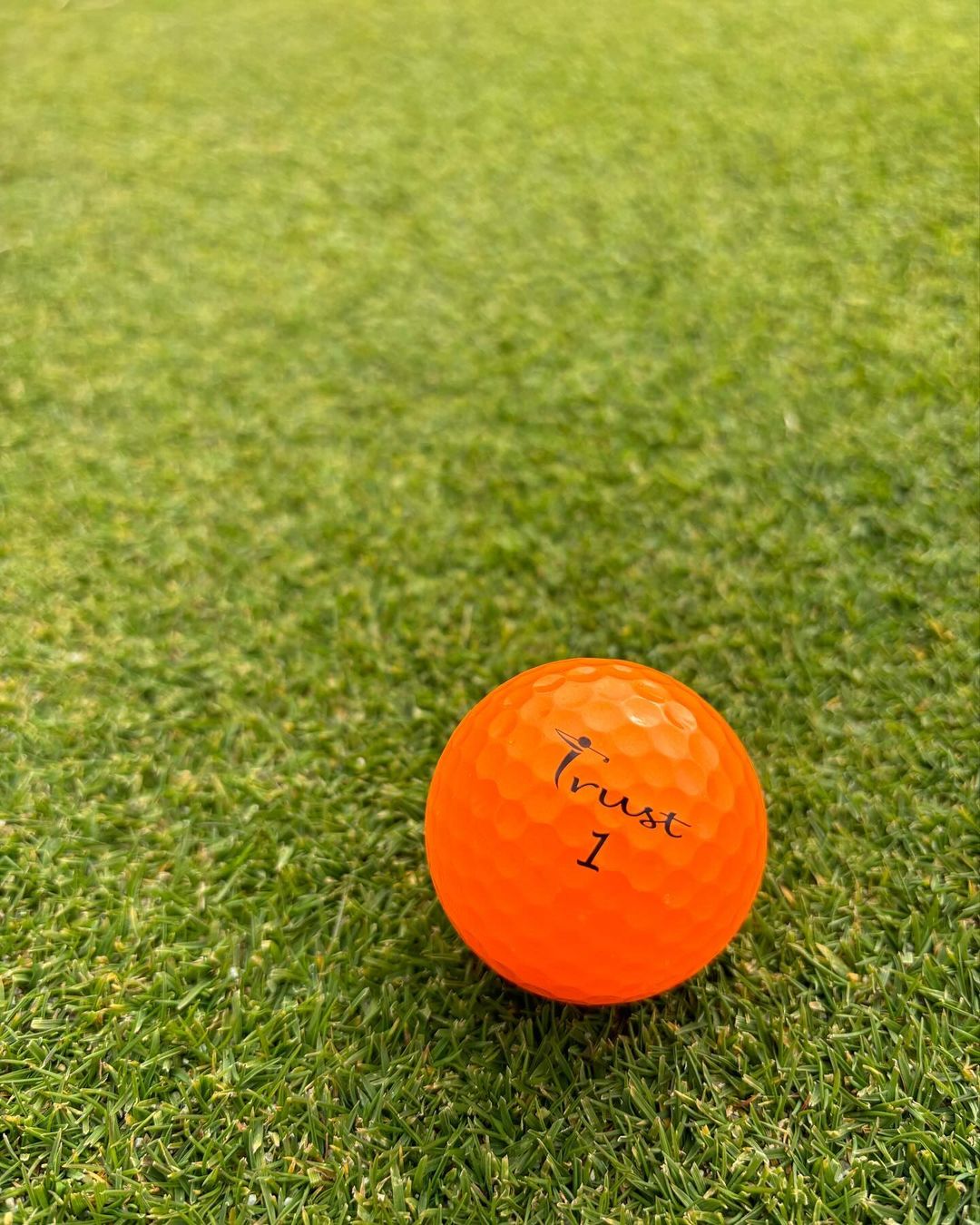 K9 Model - Aurora Orange - Crystal Urethane Cover with Dynamic Core - Trust Golf USA